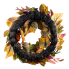 24" Pumpkins and Pinecones Wreath
