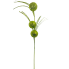 28" Christmas Tinsel Ball Spray - Green