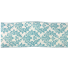 2.5" x 10yd White/ Blue Filigree Regal Crest Deluxe Ribbon