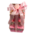 12" Beaded Stack Cake Ornament-Pink
