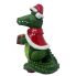 6.5" Crocodile in Santa Hat