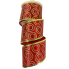 2.5" x 10yd Red & Gold Double Halo Ribbon