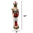 19" Nutcracker - Red / White
