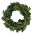 18" Deco Elevated Wreath w/ Double Ring