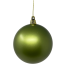 4" Matte Ball Ornament - Frosted Green