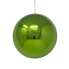 4" Shiny Ball Ornament - Lime Green