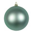 3.9" Matte Plastic Ball Ornament - Mint