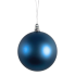 4" Matte Navy Blue Ball Ornament