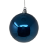 4" Shiny Ball Ornament - Navy Blue