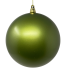 6" Matte Ball Ornament - Frosted Green