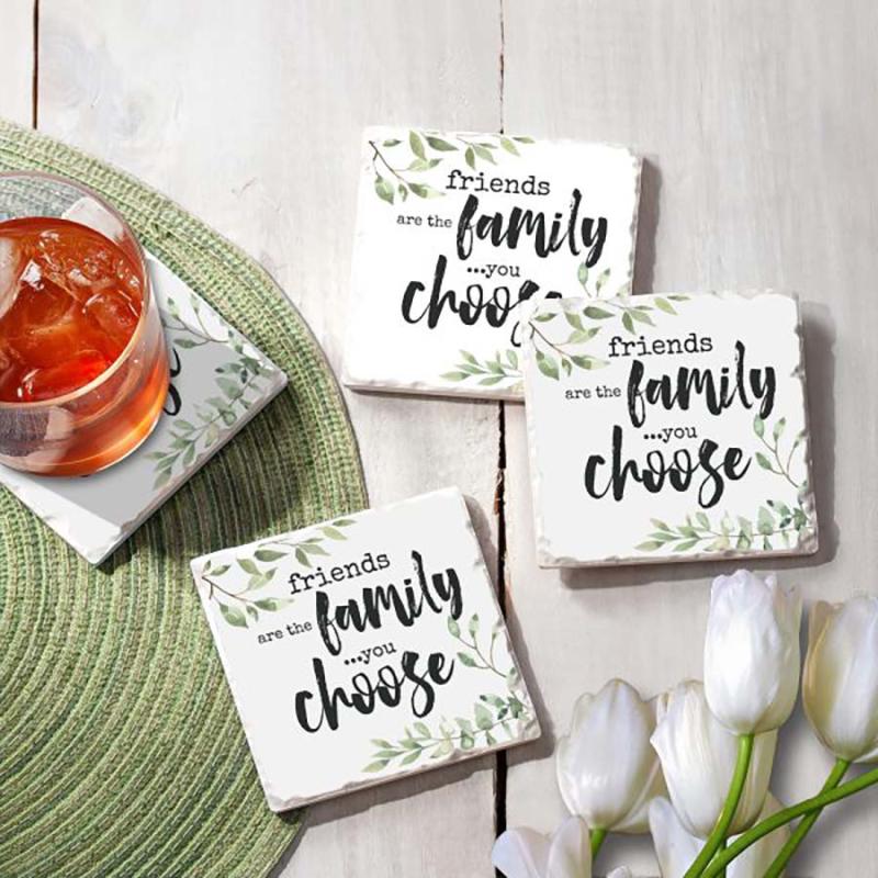 Friends are Family - Set of 4 Coasters