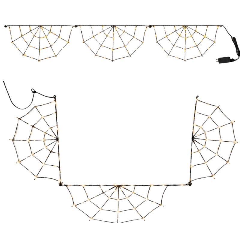 57" Spider Web Lights