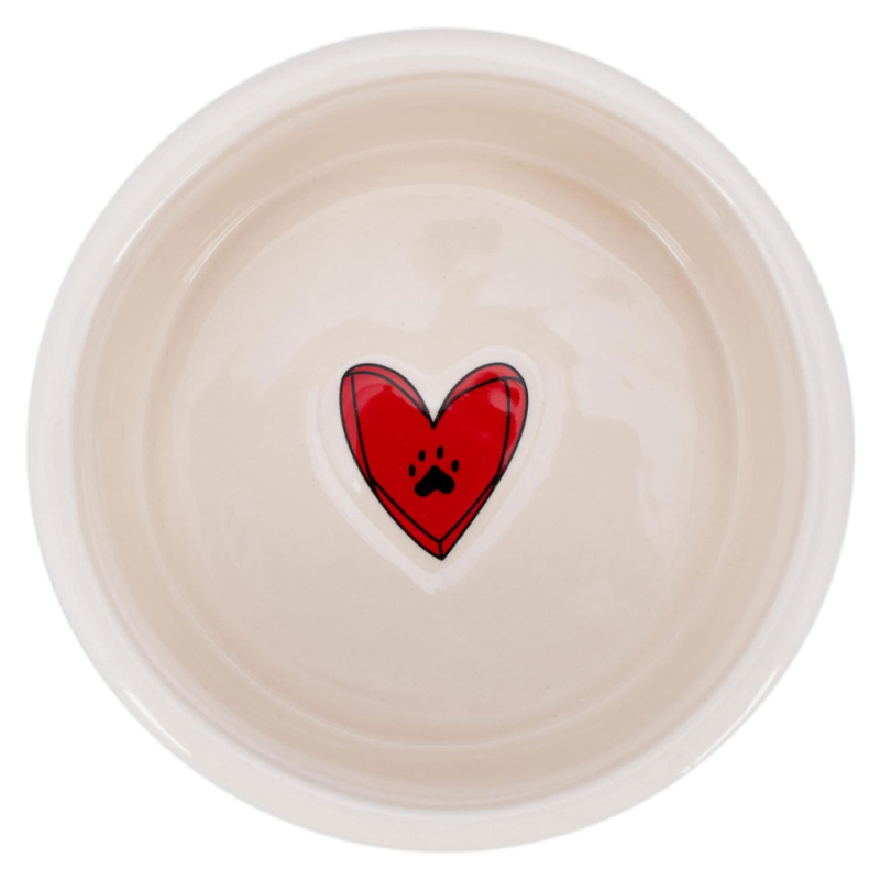 Black Dots Pet Bowl