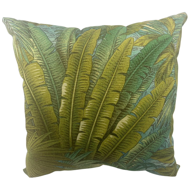 17" Palm Grove Botanical Pillow