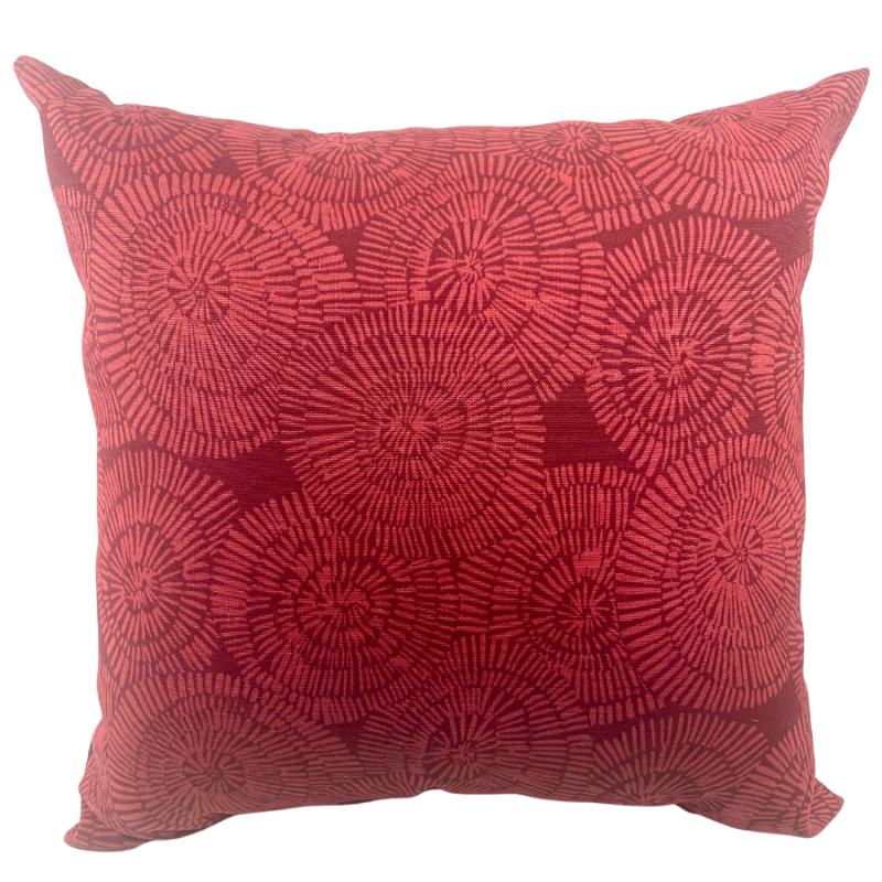 17" Crossway Mulberry Outdoor Pillow