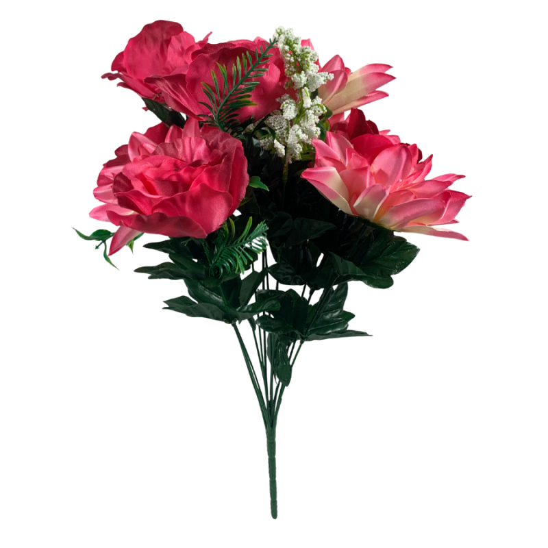 19" Summer Brights Mixed Clematis Bush - Pink