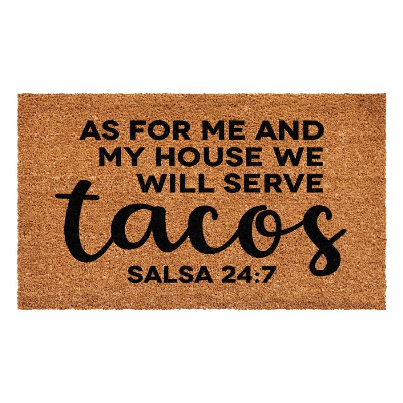 Will Serve Tacos Doormat