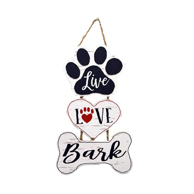16" Live Love Bark