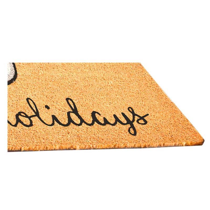 Happy Holidays Snowman Doormat Doormats/Inserts Carolina Pottery