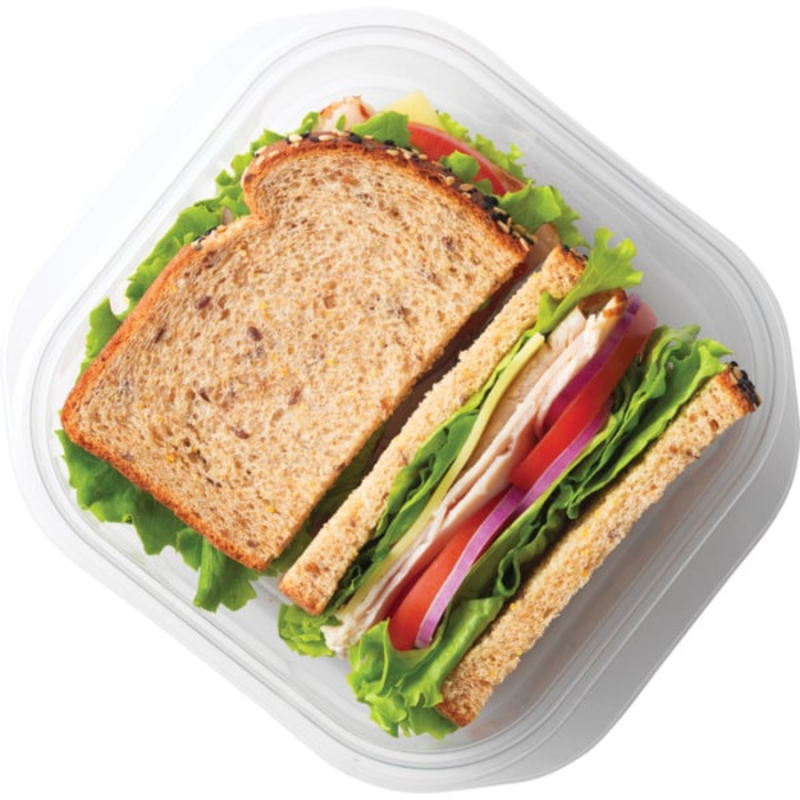 4 Medium Square Containers w/ Lids