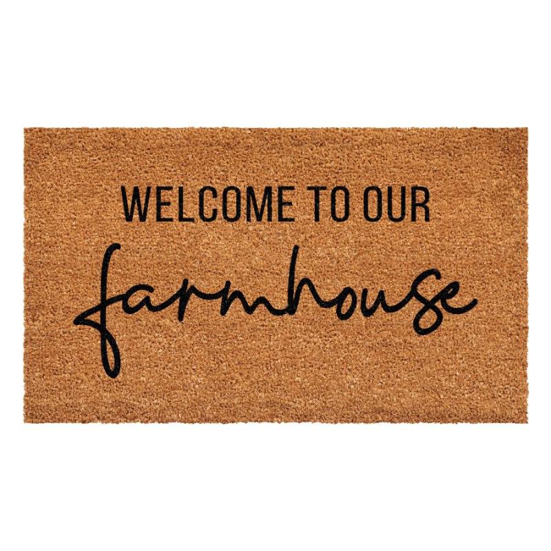 Welcome To Our Farmhouse Doormat