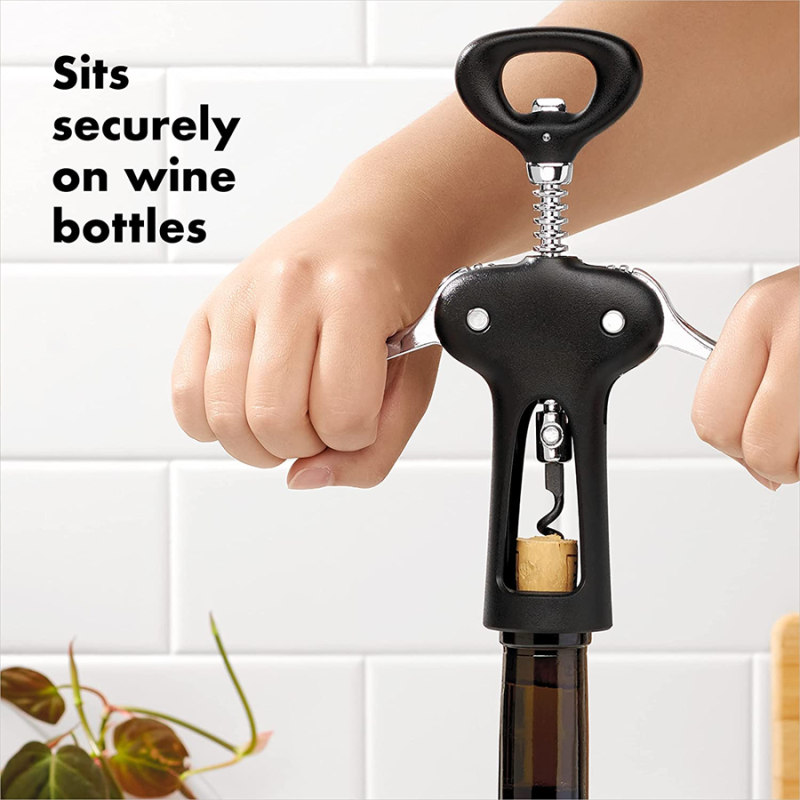 OXO Good Grips Winged Corkscrew w/Bottle Opener, Bar & Wine Tools