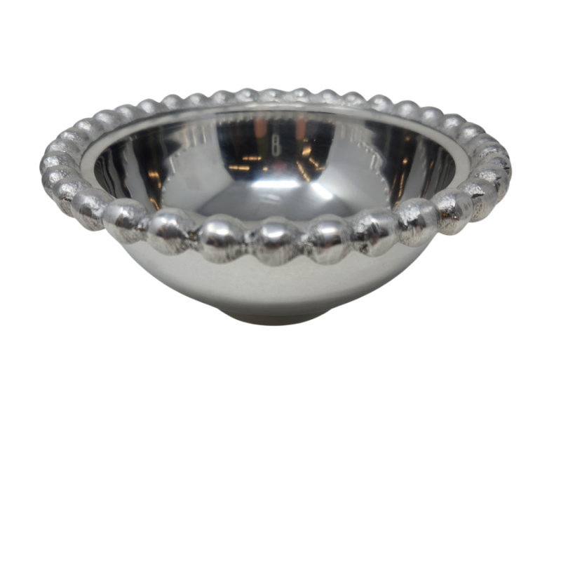 Silver Beaded Rim Bowl