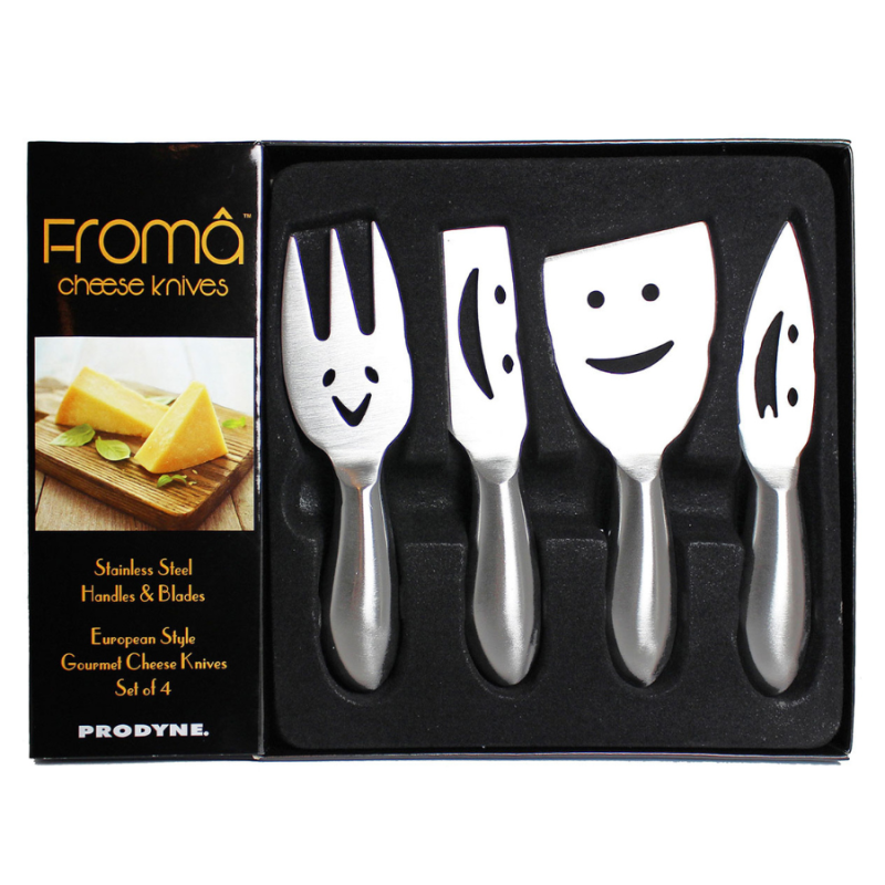 Smiley Cheese Knives