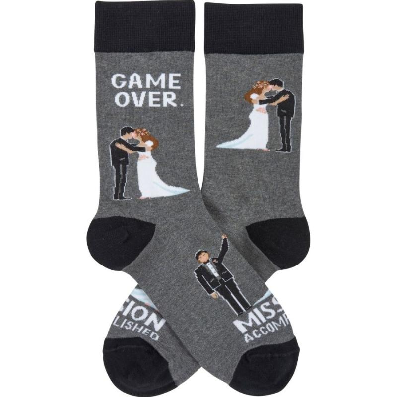 Game Over Socks Wedding