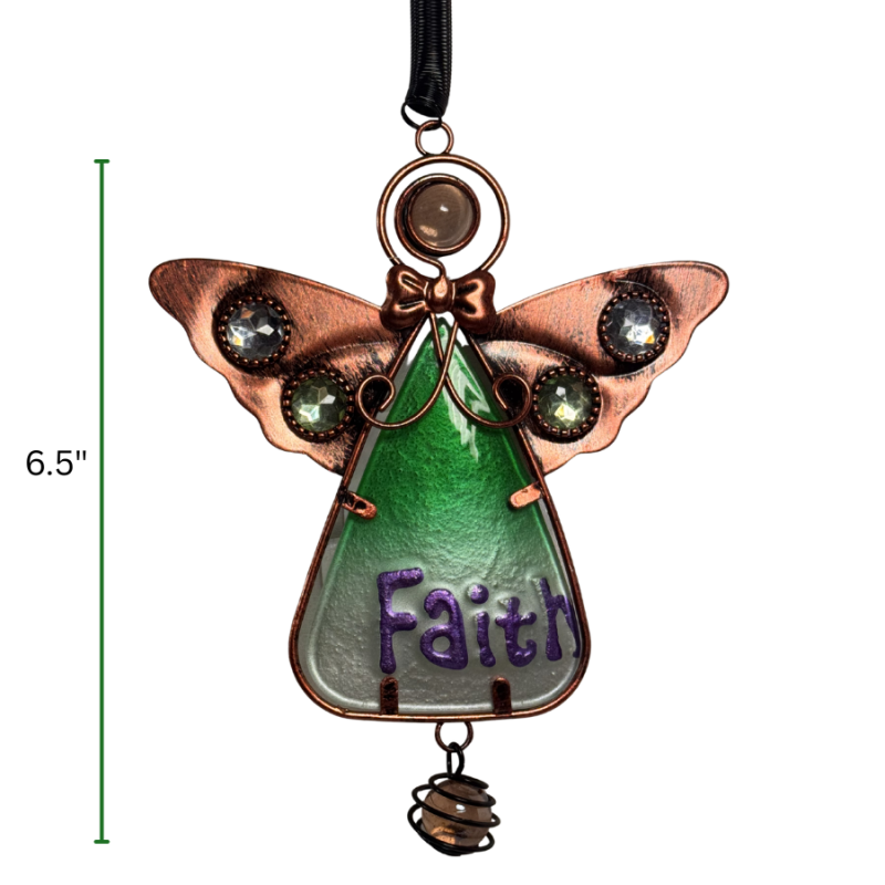 6.5" Bouncy Faith Angel