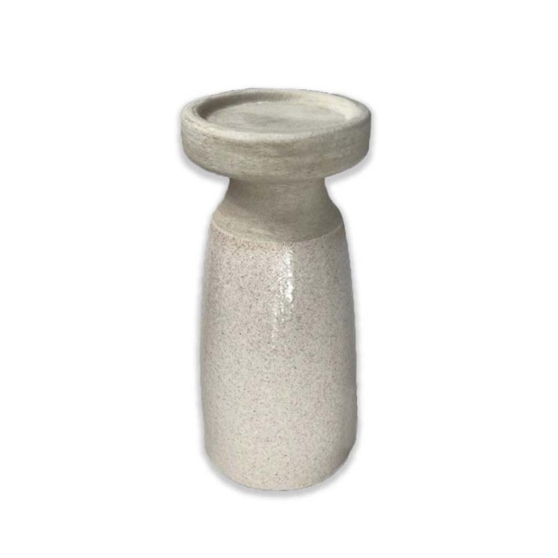 9.5" Ceramic Candle Holder