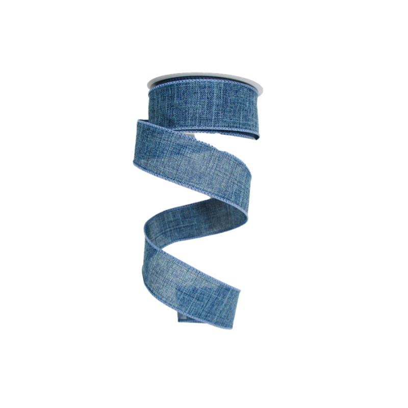 1.5" x 10yd Denim Canvas Ribbon