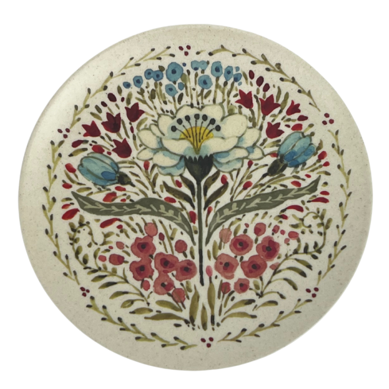 Small Floral Plate