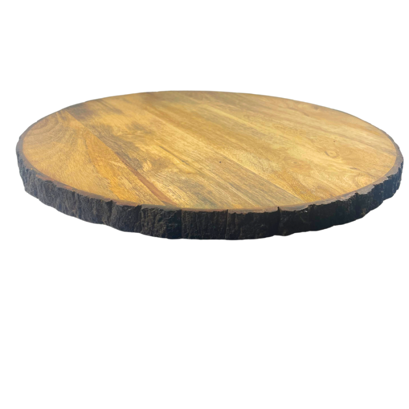 16" Wooden Swivel Serving Board
