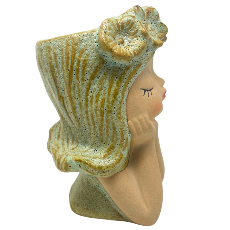 Flower Girl Head Planter