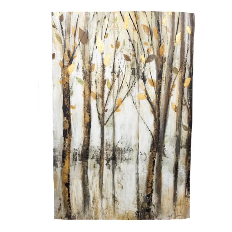 22"x28" Foiled Canvas Wall Art-See The Light