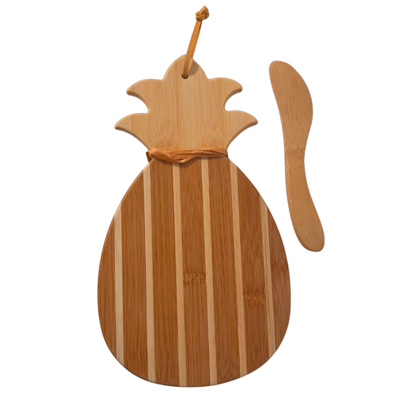 13" Pineapple Serving Board & Spreader