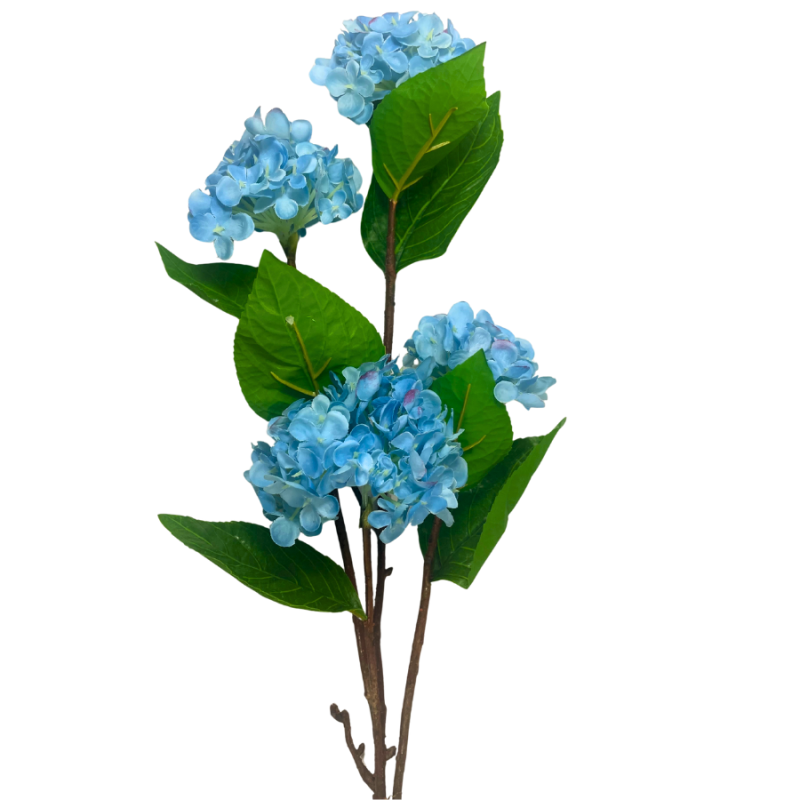30" Hydrangea Spray - Blue