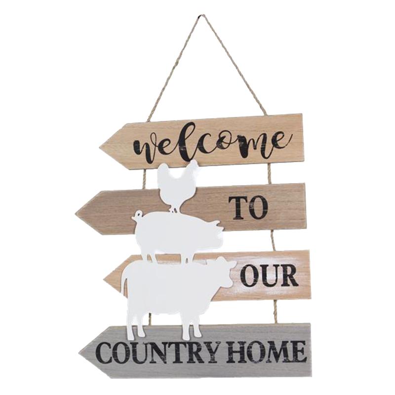Country Home Sign
