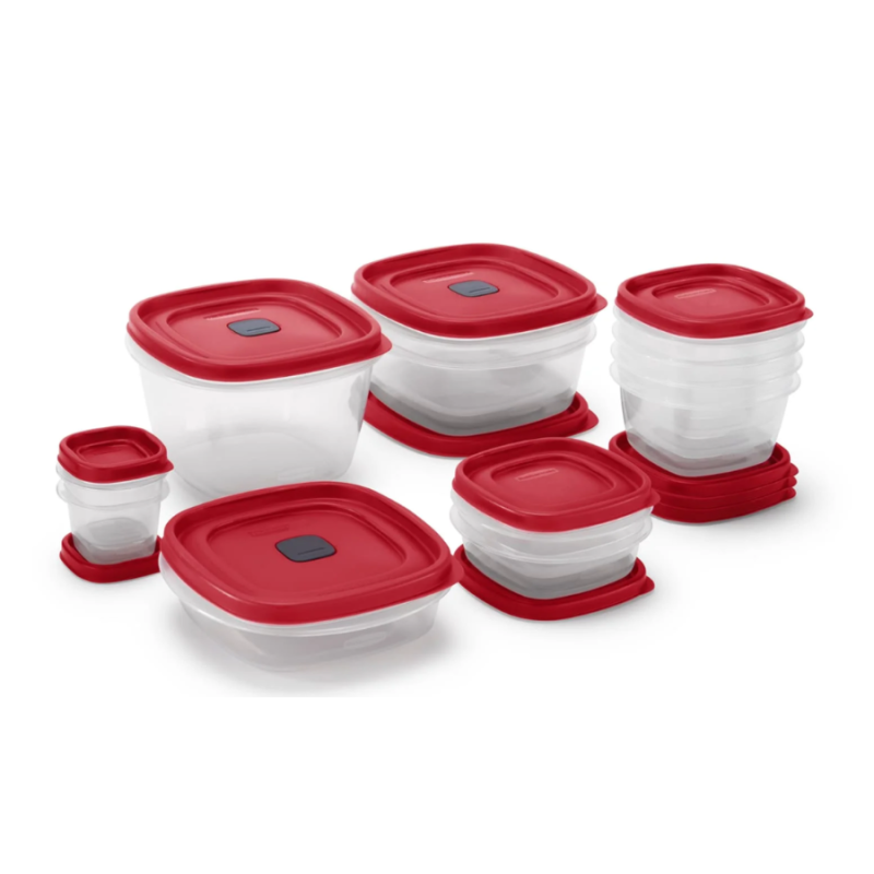 Rubbermaid 26 Pc Set - Red