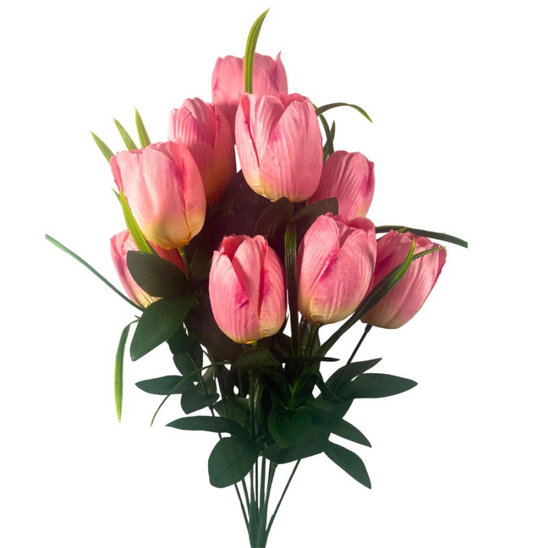19" Tulip Bush - Pink