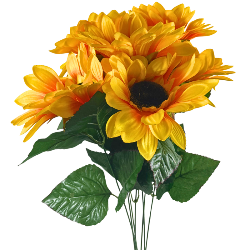 21" Sunflower Bush