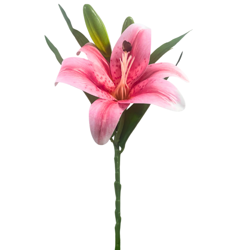 14" Casablanca Lily Stem - Pink