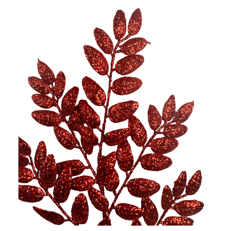 22" Honey Locust Glitter Spray- Red