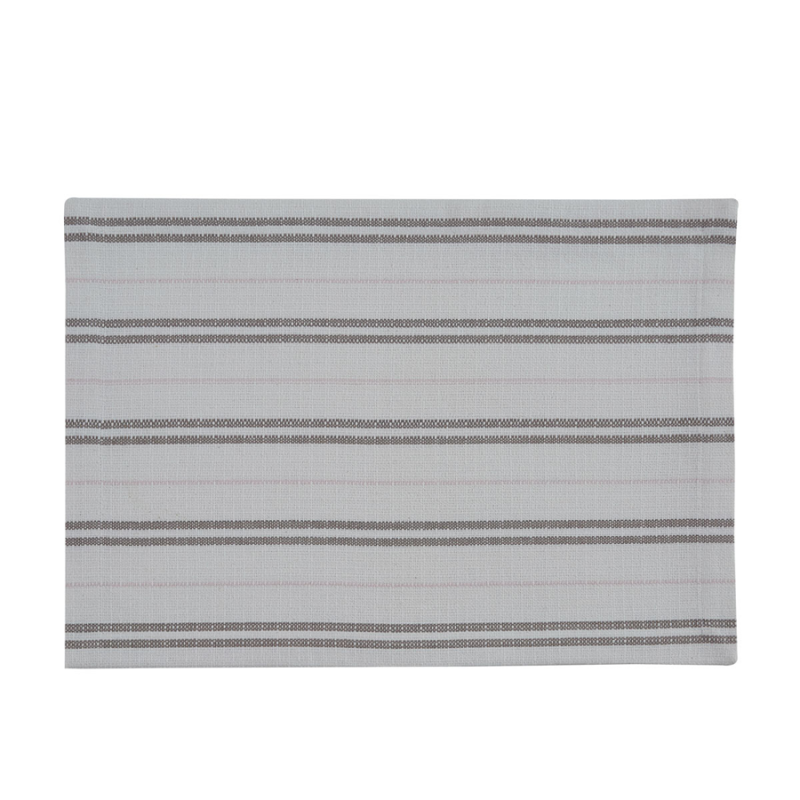 Railroad Stripe Woven Placemat