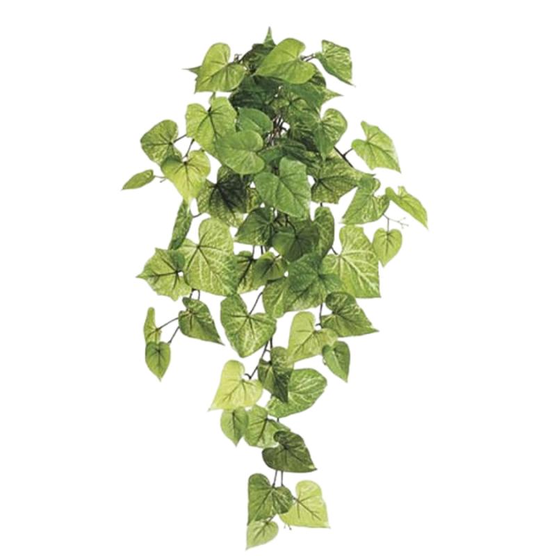 28" Potato Leaf Silk Hanging Plant