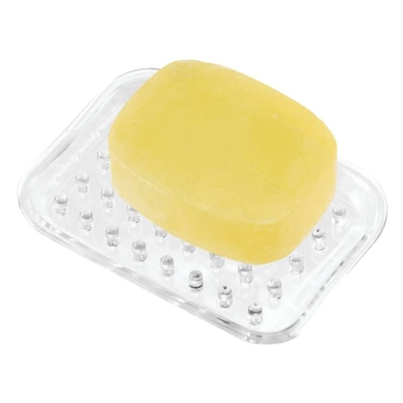 Soap Saver Dish- Clear Plastic