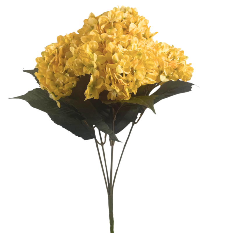 19" Faded Orange Hydrangea Bush