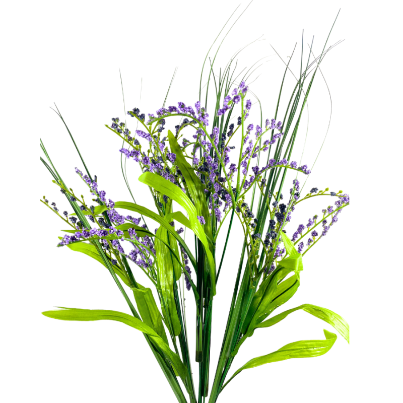24" Foxtail Bush - Purple