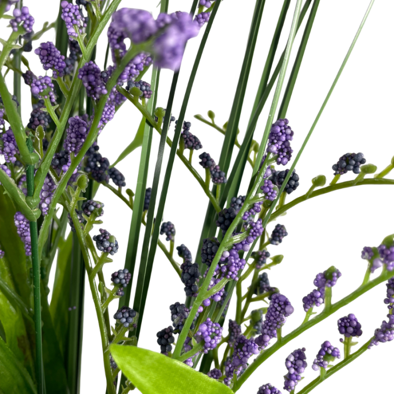 24" Foxtail Bush - Purple